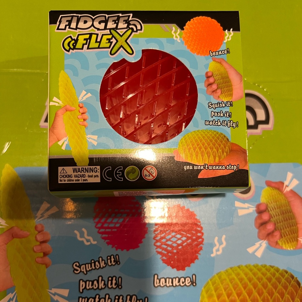Fidgee flex stress relief toy